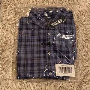 Men’s taylrd long sleeve button up